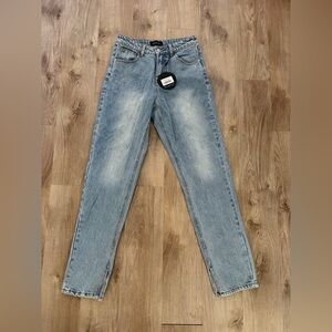 White Fox Boutique High Rise Blue Jeans